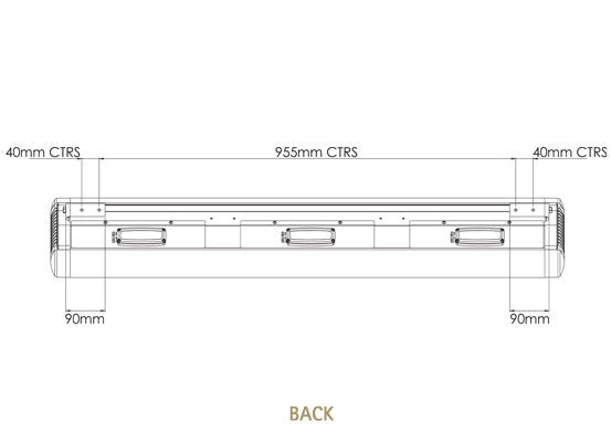 Tansun Sorrento 3x 1,5kW Triple - IP
