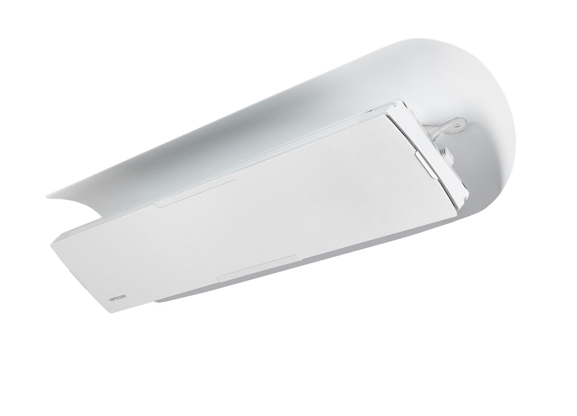 HEATSCOPE Wetterschutzblech für Wandmontage