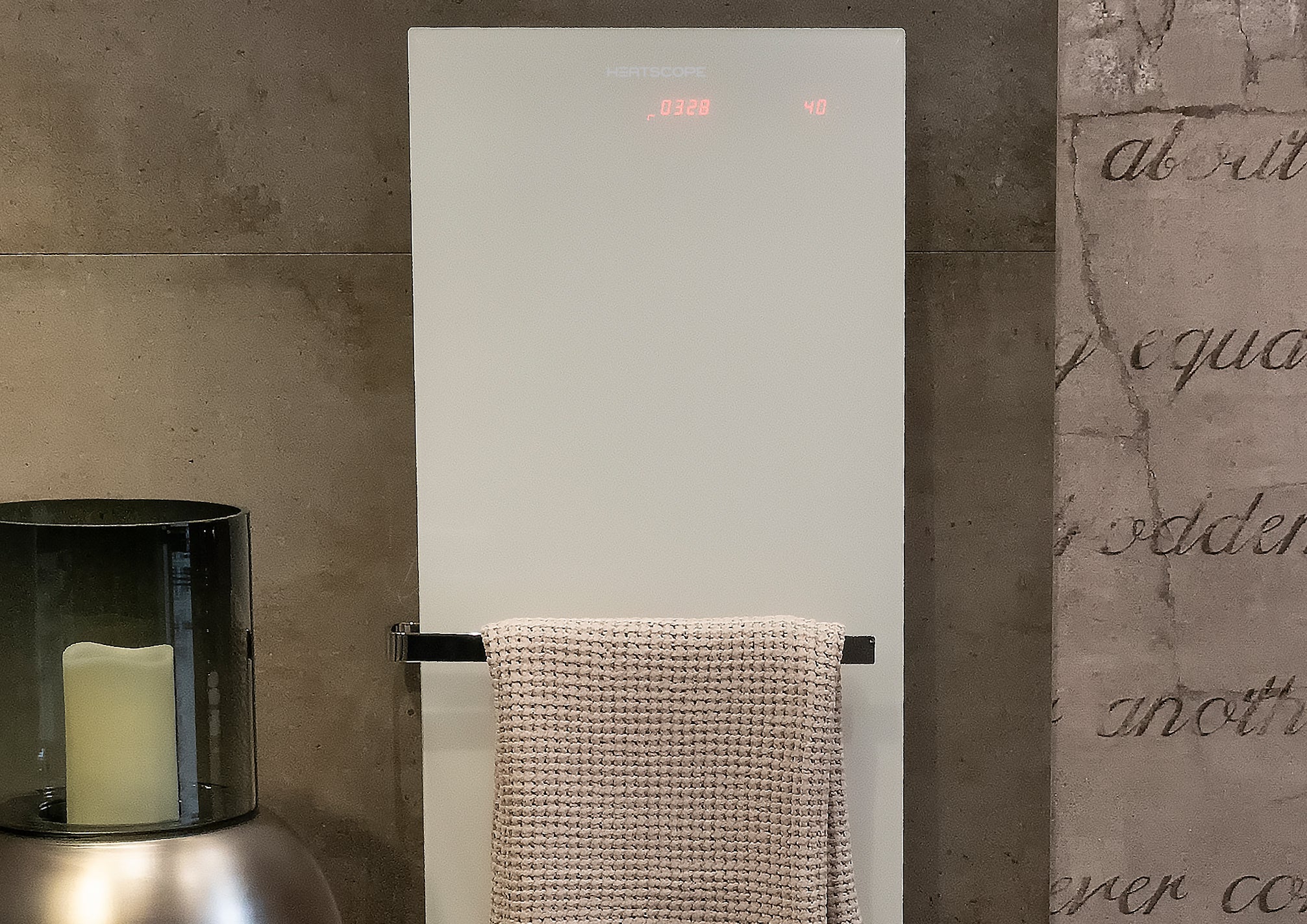 HEATSCOPE Tune Handtuchheizung - vertikal