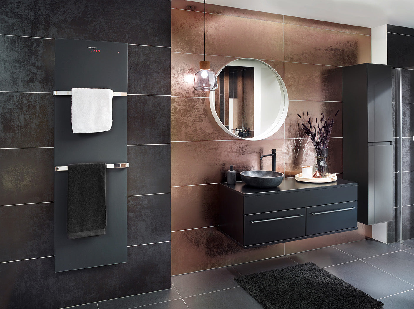 HEATSCOPE Tune Handtuchheizung - vertikal