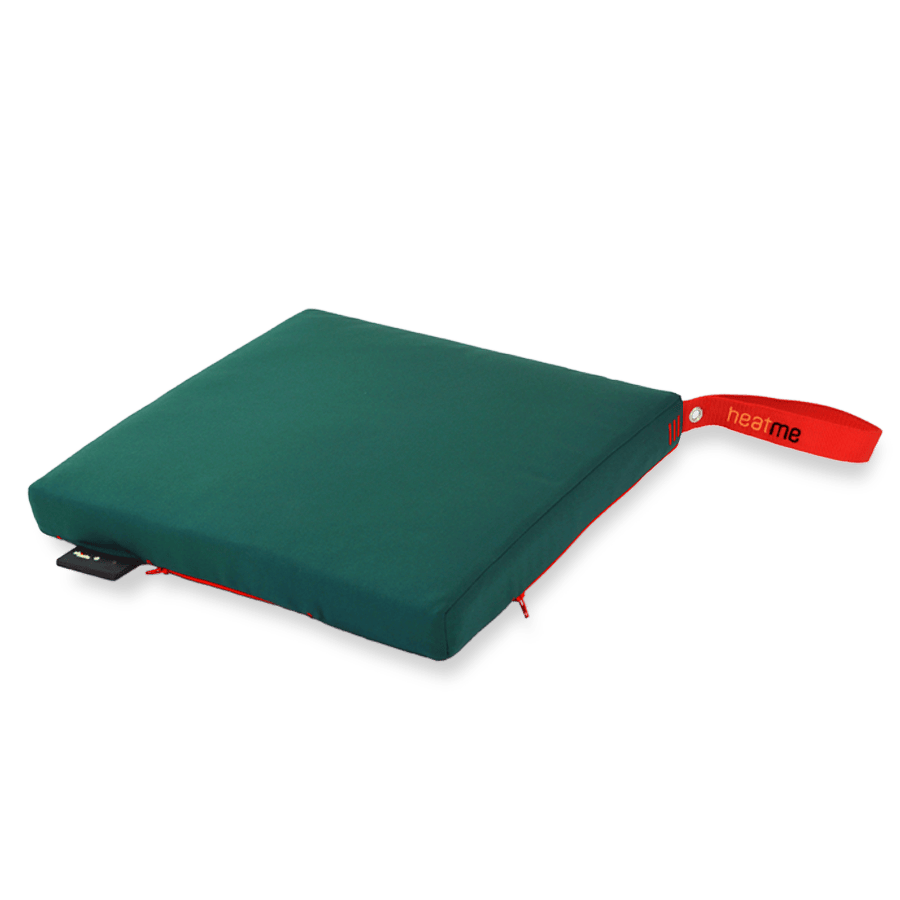 heatme classic Single Akku Heizkissen kabellos dunkelgruen